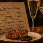 Foie gras vin : accords audacieux, tranches mi-cuites et vin blanc sec