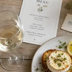 Menetou salon blanc : chèvre, poisson et volailles, table gourmande