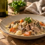 accord mets vins blanquette de veau : vin blanc frais ou rouge léger