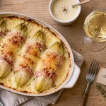 Accord mets vins endives au jambon avec vin blanc sec