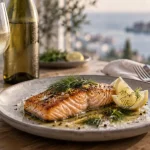 Accord mets et vins saumon : vin blanc, rosé sec ou rouge léger