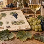 Liste des cépages blancs et rouges : verres et raisins, accords et températures de service