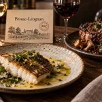 Pessac leognan accord mets vins : turbot rôti, blanc et rouge
