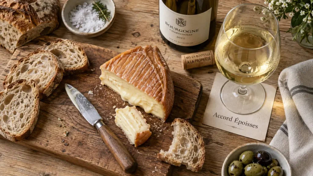 Quel vin avec le fromage epoisses : blanc sec
