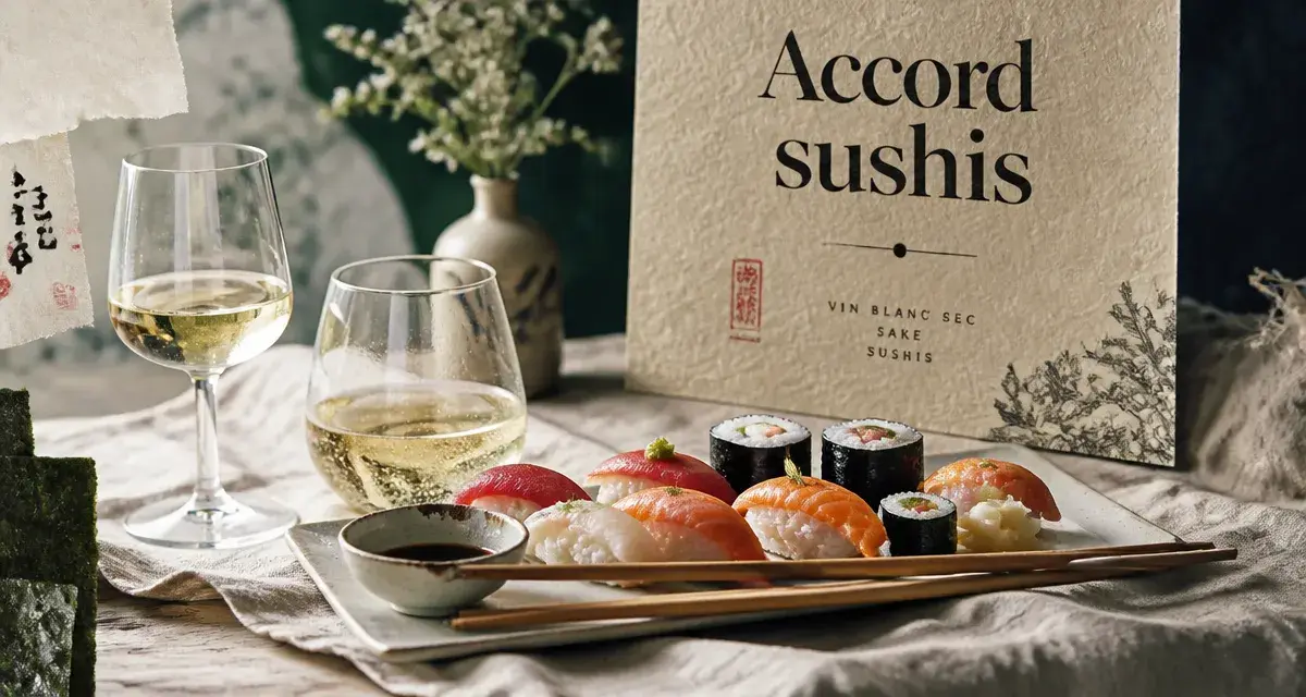 Quel vin servir avec des sushis : bulles et Gewurztraminer avec sauce soja