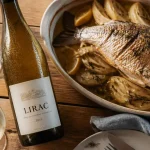 Vin Lirac blanc avec quel plat : dorade rôtie au fenouil et herbes