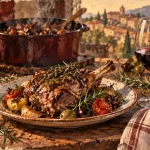 Vin saint chinian avec quel plat : agneau rôti, daube et fromages