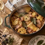 Accord mets vins baeckeoffe : Riesling d’Alsace avec baeckeoffe fumant
