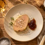 Accord mets vins foie gras canard : verre moelleux ambré
