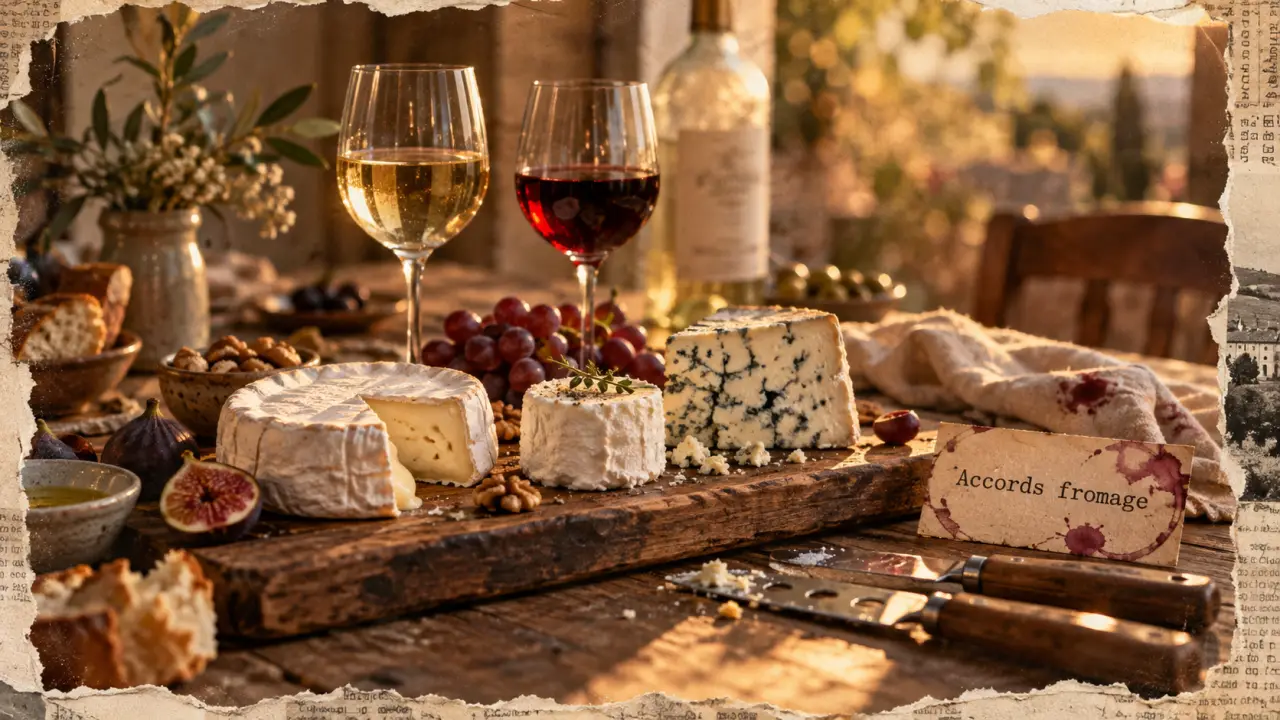 Accord mets vins fromage : blancs, rouges ou bulles avec fromages