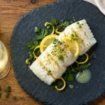 Accord mets vins poisson : vin blanc avec cabillaud citron