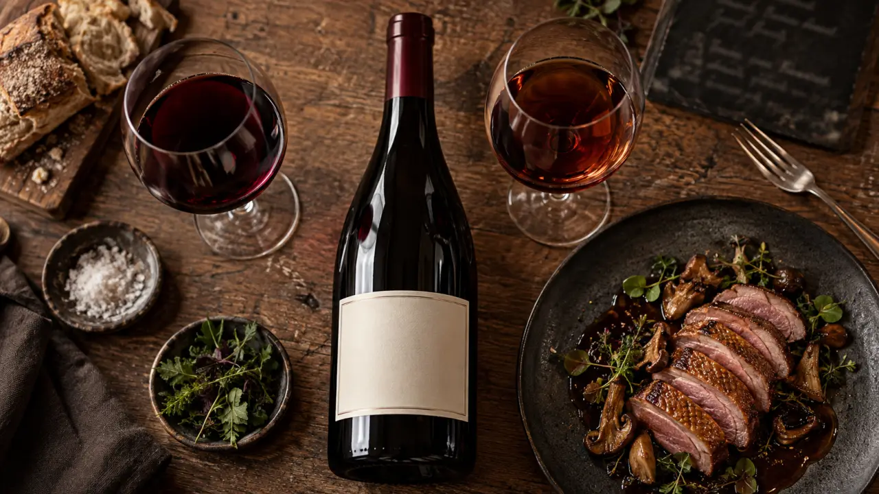 Accord mets vins Pommard avec magret de canard rôti