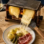 Accord mets vins raclette fromage avec blanc vif Savoie