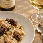 Accord mets vins ris de veau aux morilles, ris de veau aux morilles avec vin blanc