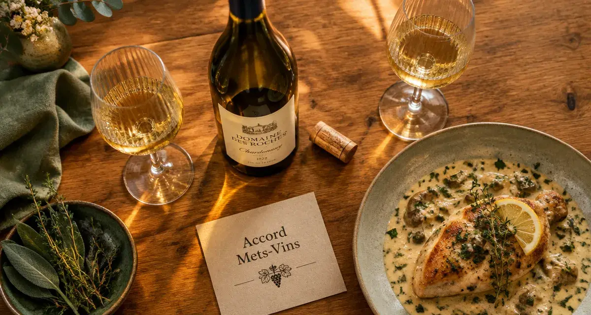 Accord plats mets et vins : sauces et équilibre en cuisine avec vin