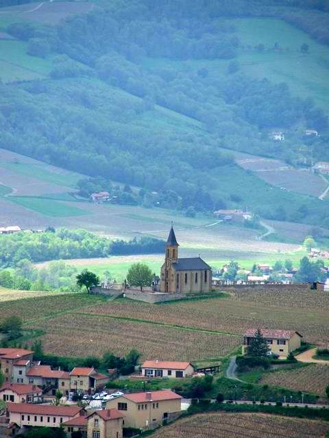Chapelle de Saint-Laurent-d'Oingt dans le Beaujolais