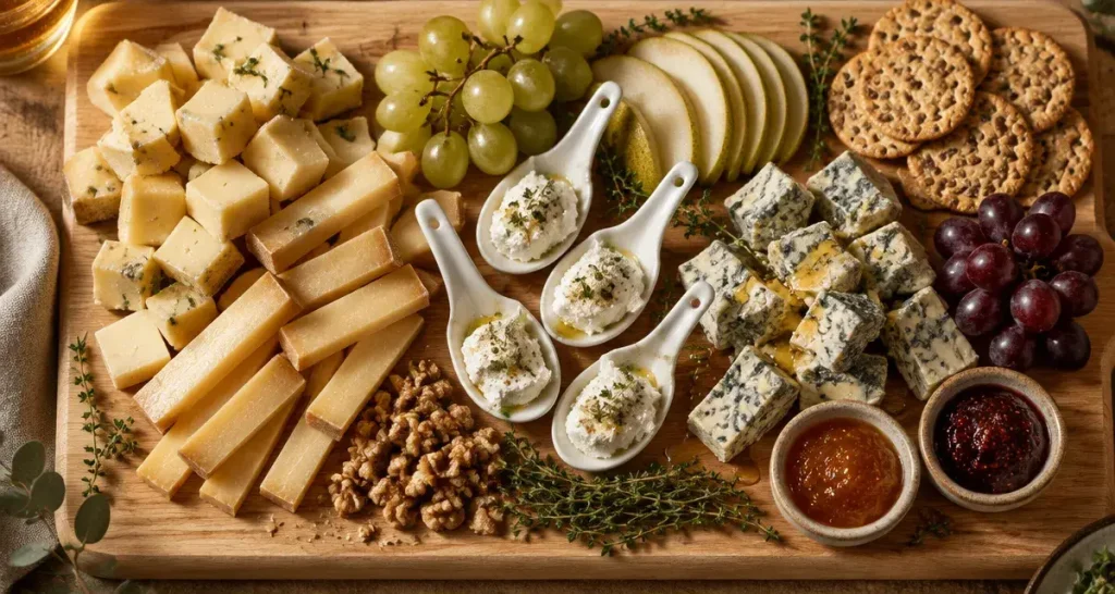 Fromages apéritifs : 4 textures en bouchées faciles