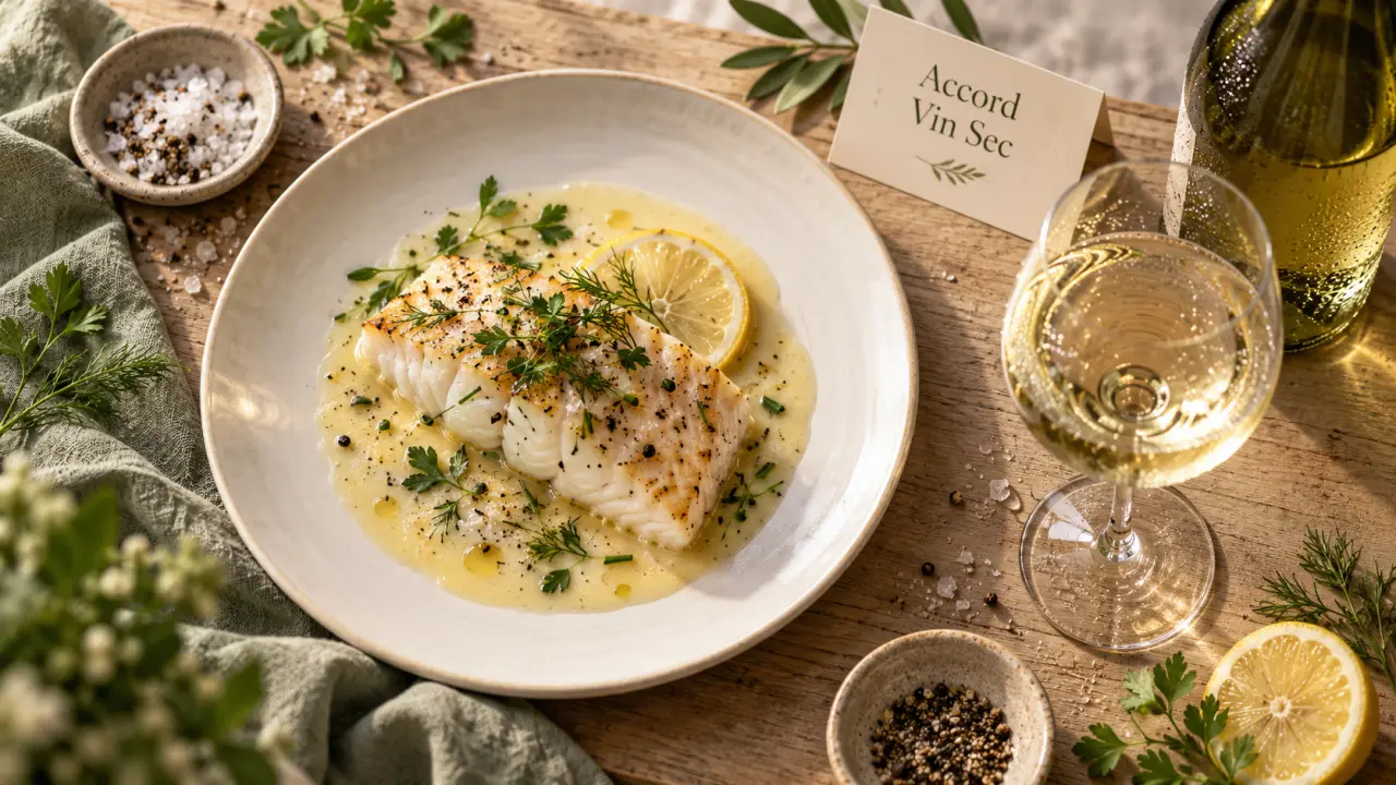 Quel vin avec poisson beurre blanc : poisson au beurre blanc et vin blanc